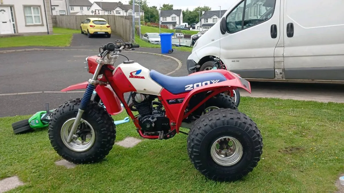 Honda 1985 200x trike - Image 1