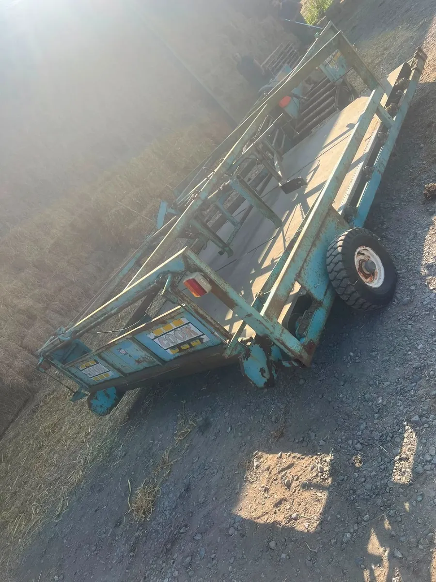 Cooks hydraulic flat 8 bale sleigh - Image 3