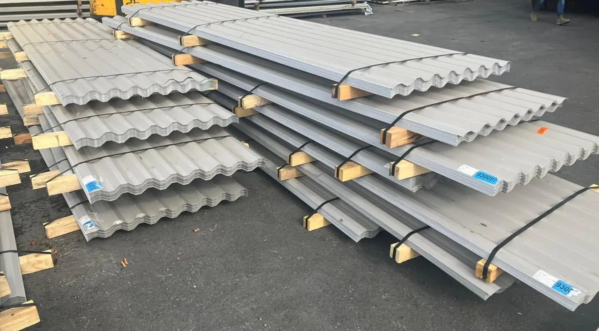 Corrugated & cladding roof sheeting and flashings - Image 1