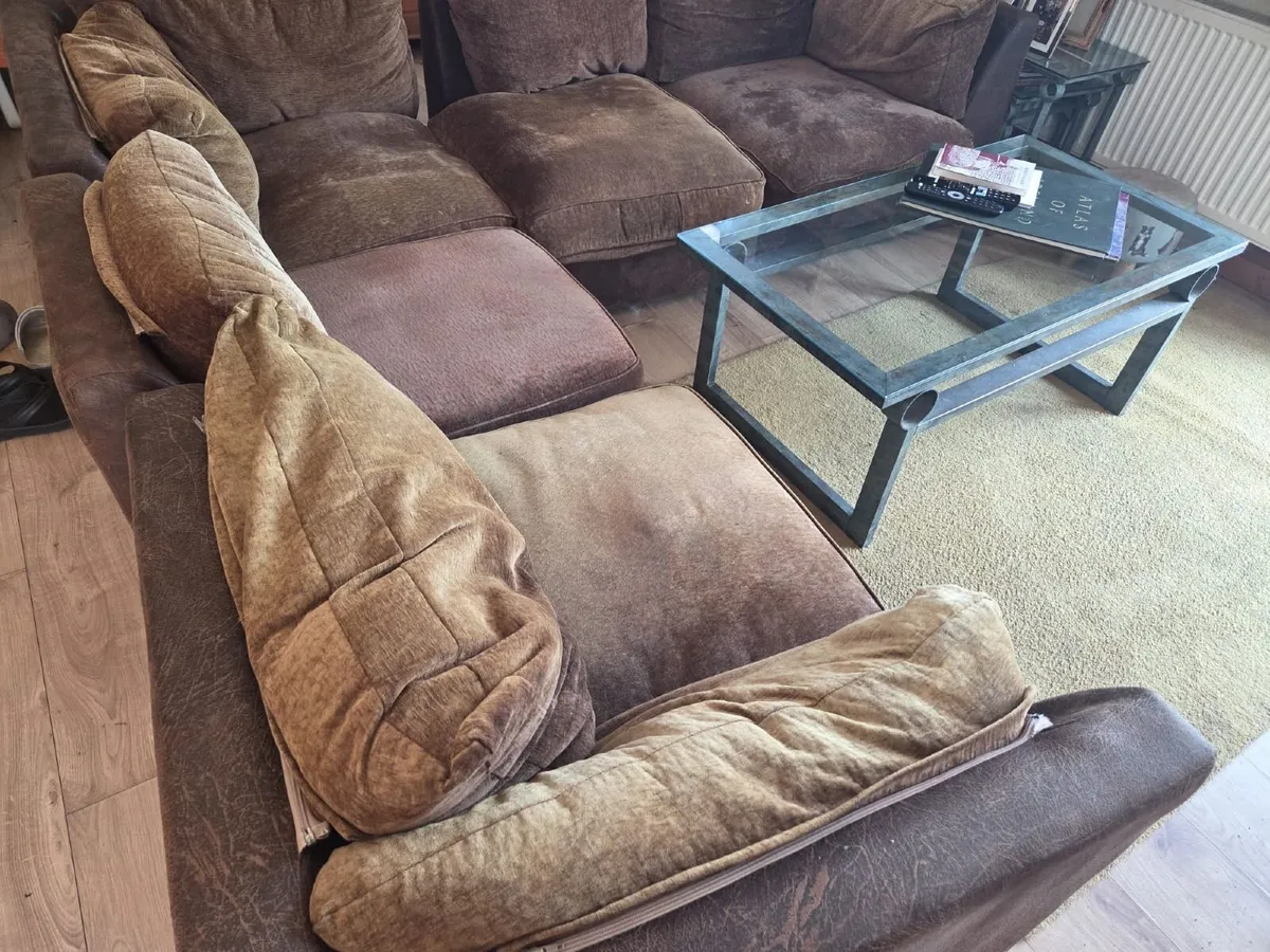 Free - Large Modular Sofa (5 Easy-to-Move Sets) - Image 1