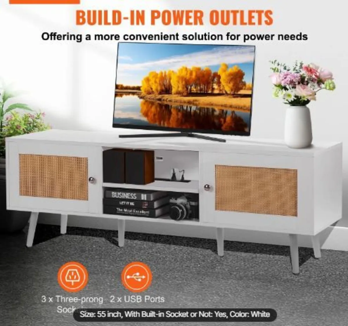 Rattan TV Stand - Image 3