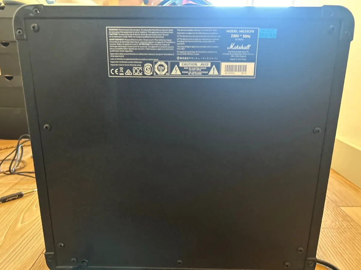Guitar Amp - Marshall MG15R - Brand New - Image 2
