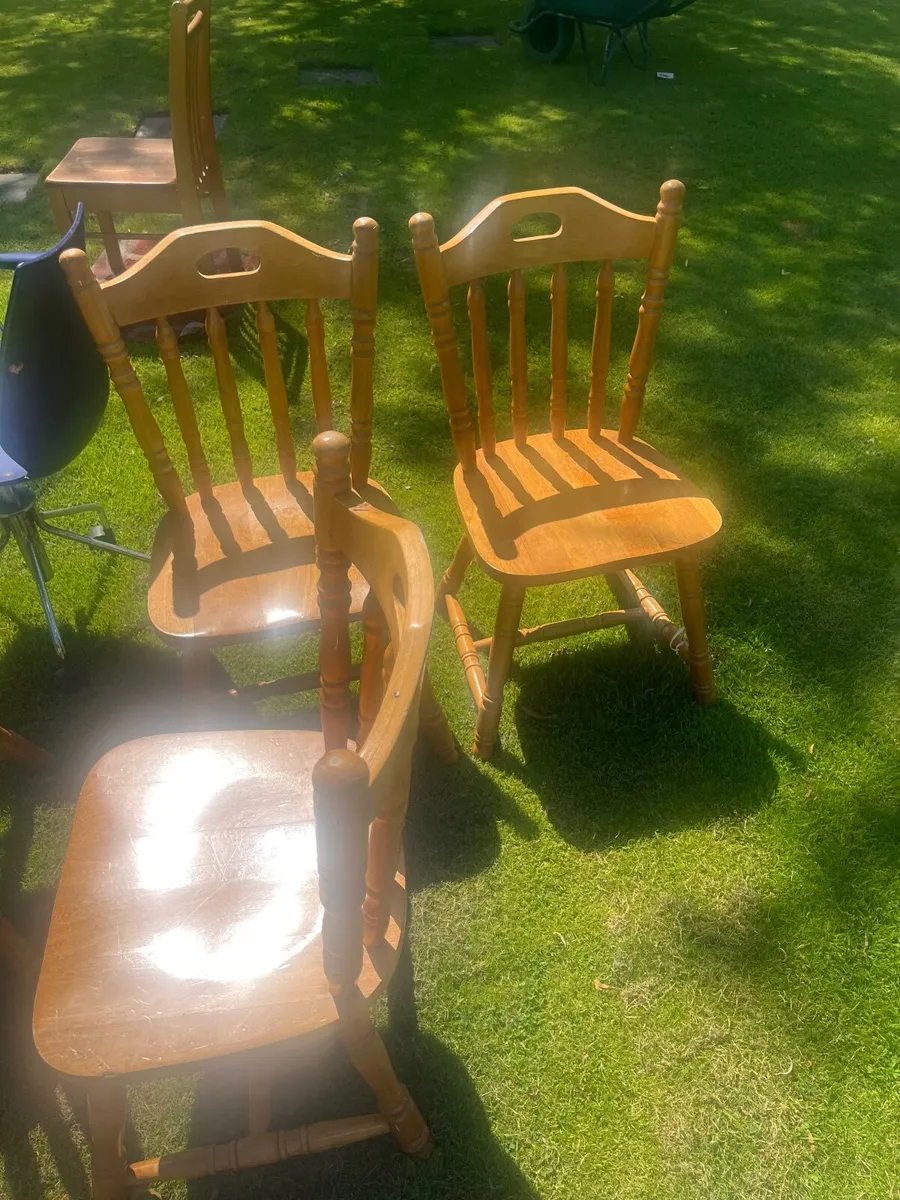 Five kitchen Chairs - Image 3