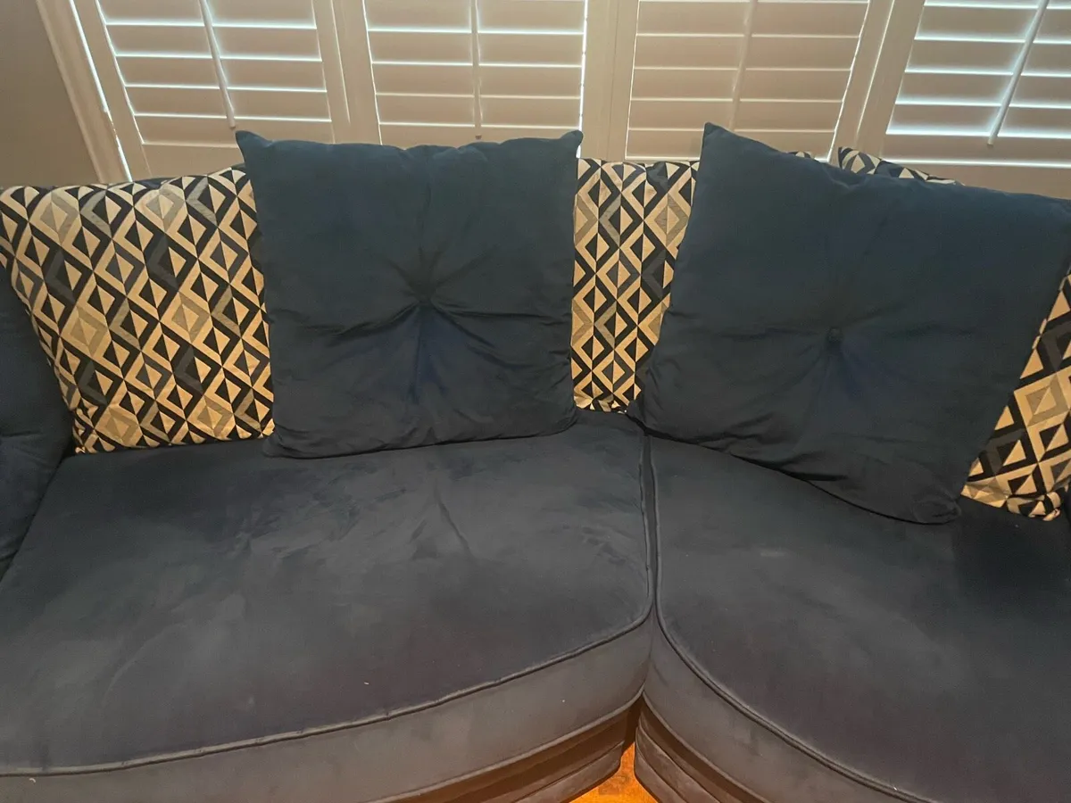 Navy 3 & 2 Seater - Image 3