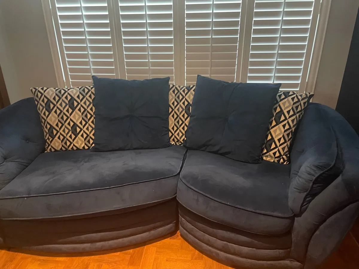 Navy 3 & 2 Seater - Image 4