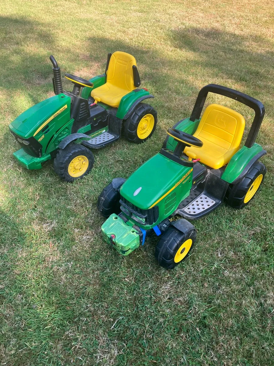 John Deere kids electric tractors - Image 1