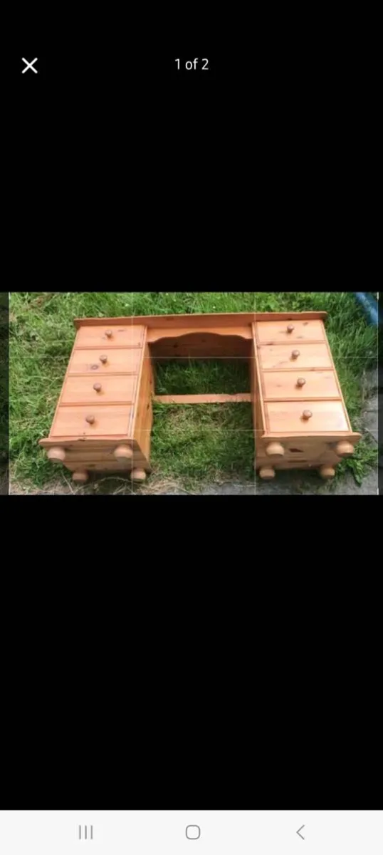Pine chested drawers - Image 1