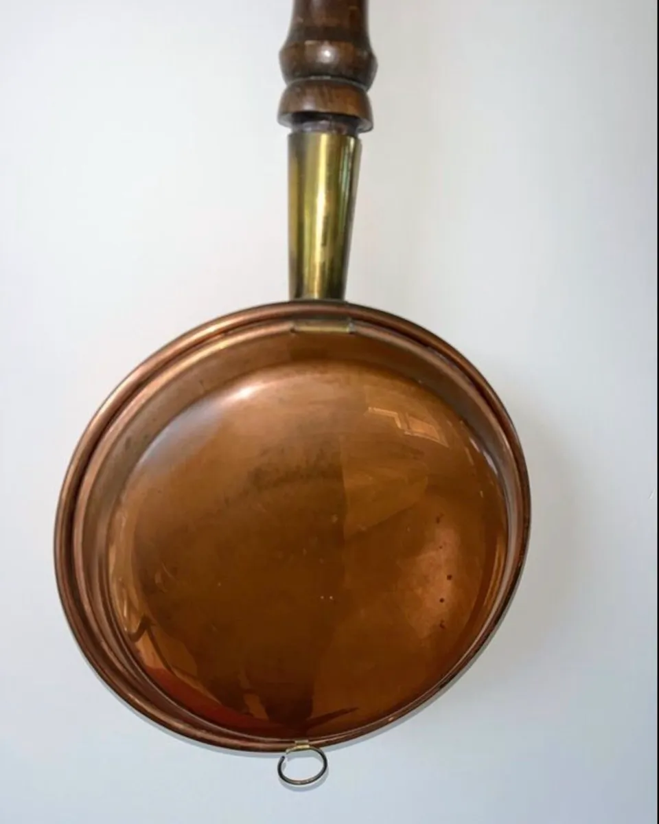 Victorian era bed warming pan - Image 1