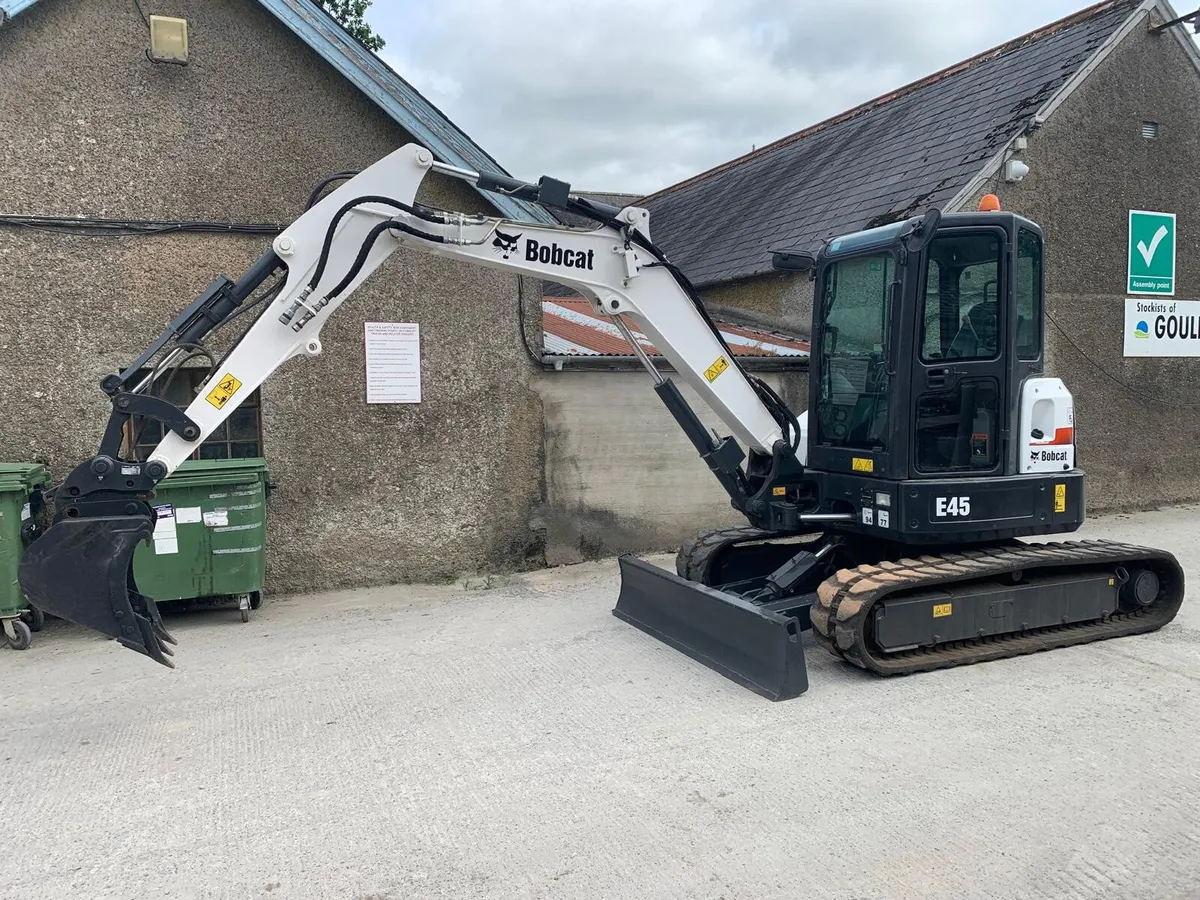 BOBCAT E45, 2018 - Image 3