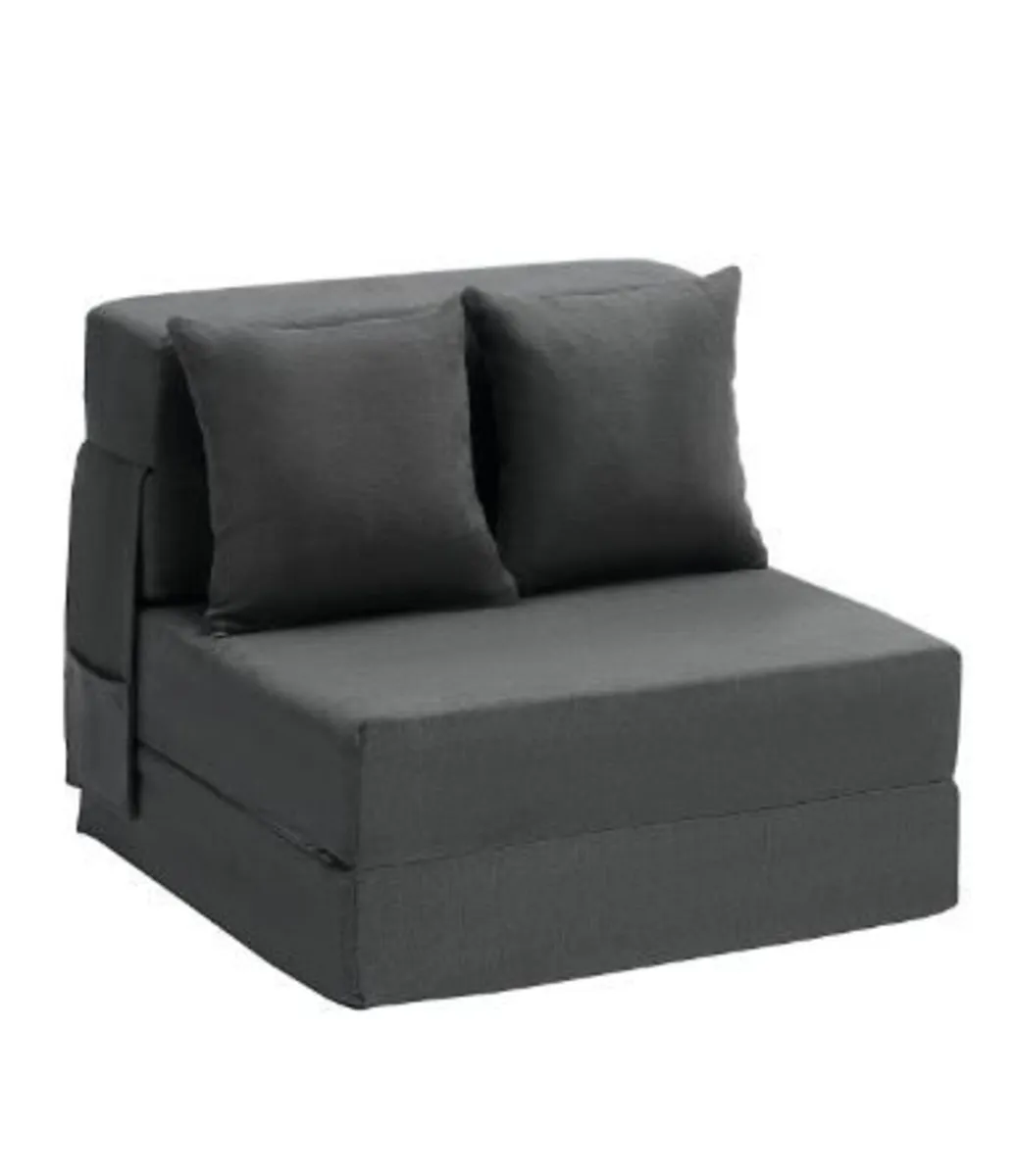 Folding Sofa Bed, 3-in-1 Foldable Couch Bed - Image 1