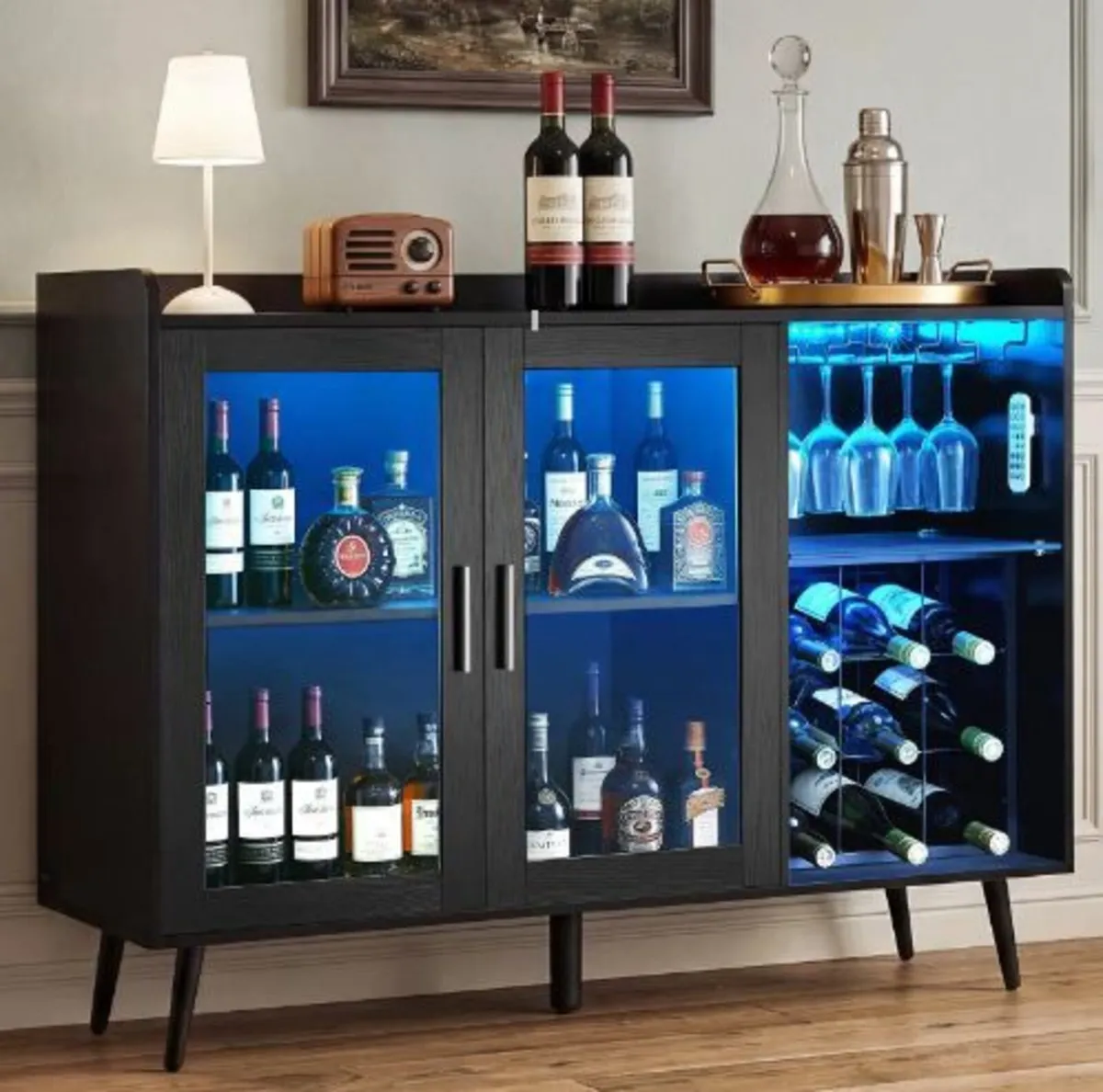 Wine Cabinet, Coffee Bar Cabinet - Image 2