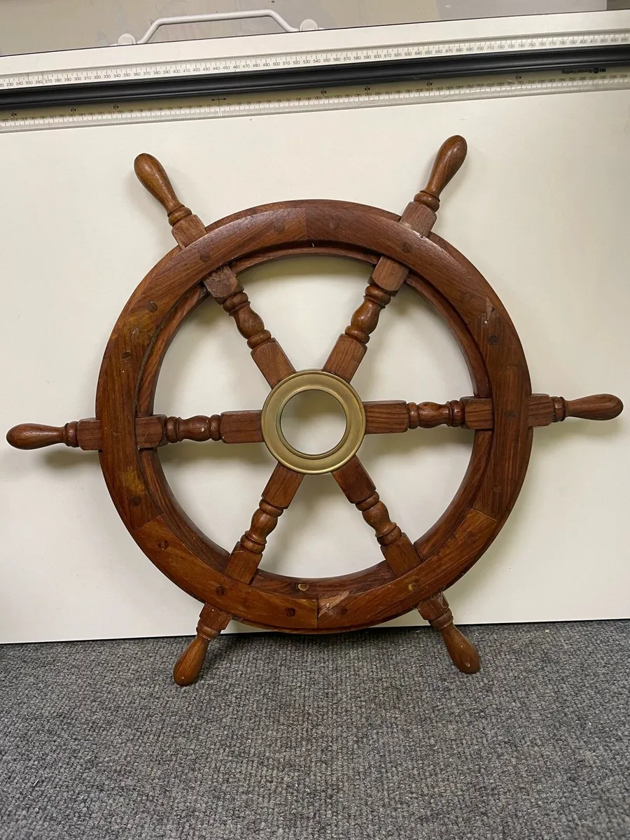 Ornamental Ships Wheel - Image 1