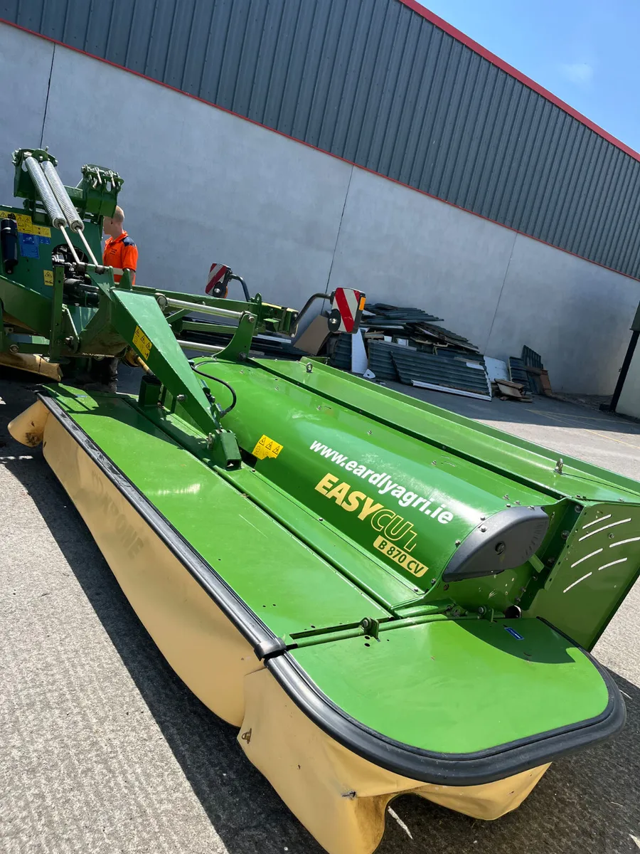 Krone b 870 cv butterfly mowers - Image 1