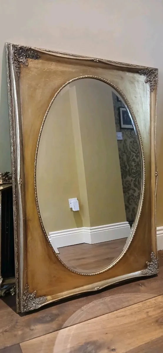 Mirror Antique gold - Image 2