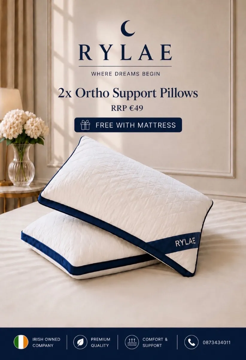 Mattress Ortho Blu Gel 1800 Pocket  Pillow Top - Image 2