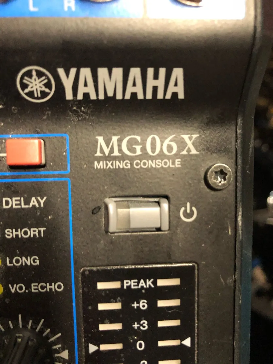 Yamaha  MG 06 & Soundcraft Nootebook  12. - Image 3