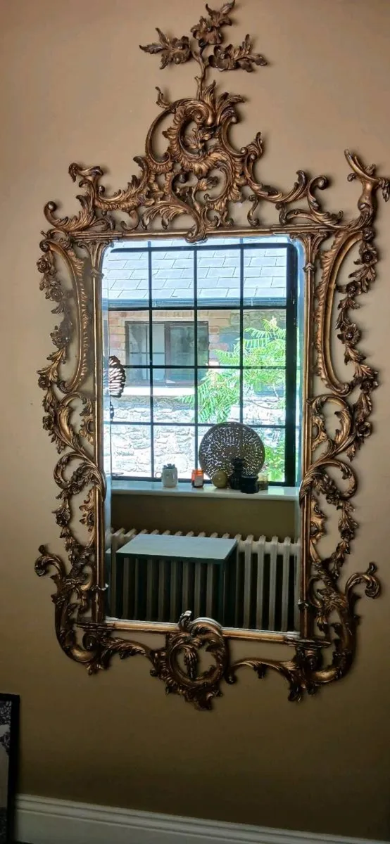 Mirror Antique Gold - Image 1