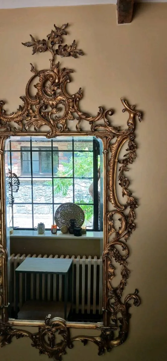Mirror Antique Gold - Image 2