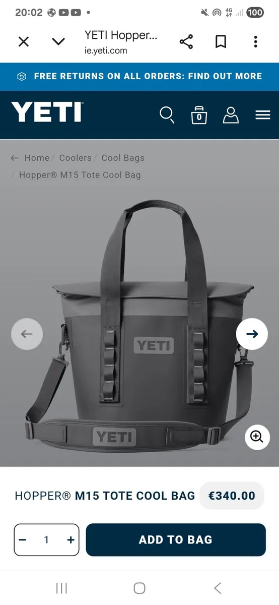 YETI M15 cooler bag - Image 1