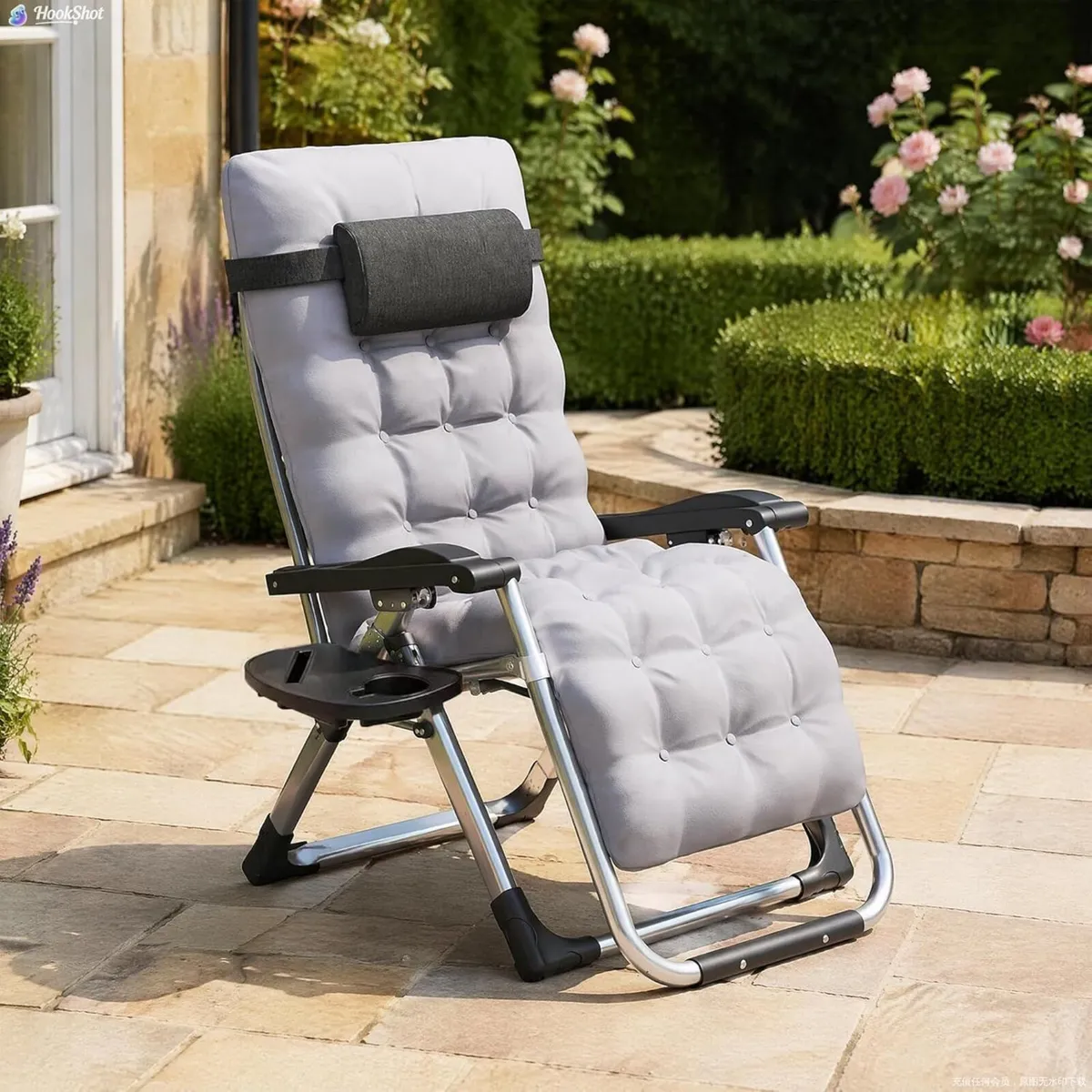 Zero Gravity Garden Chair Folding Sun Loungers - Image 4