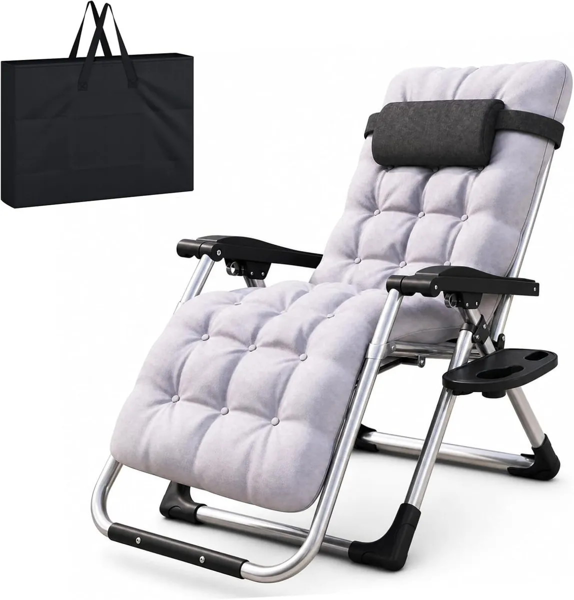 Folding Outdoor Zero Gravity Chair Reclining - Image 1