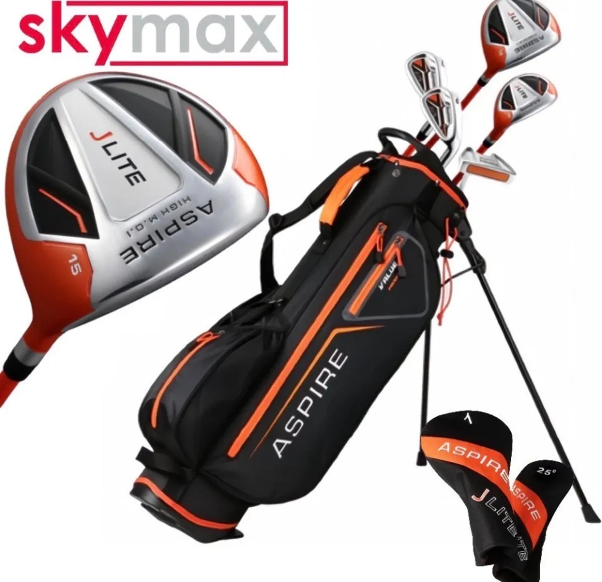 NEW Age 9-12 Junior Golf Clubs Set Skymax - Image 1