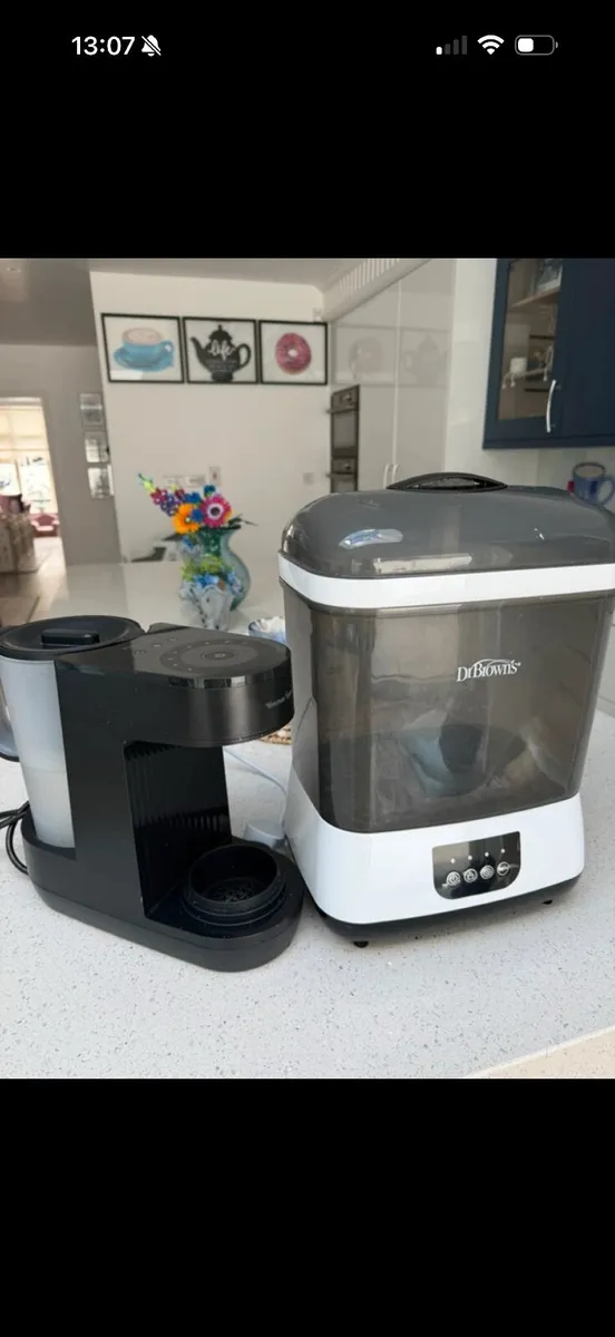 Baby bottle maker & sterilizer
