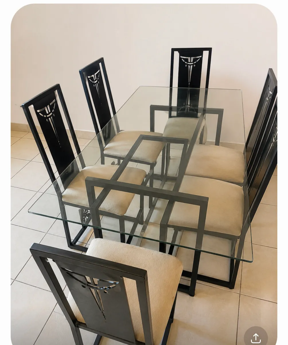 Dinning table& chair - Image 2
