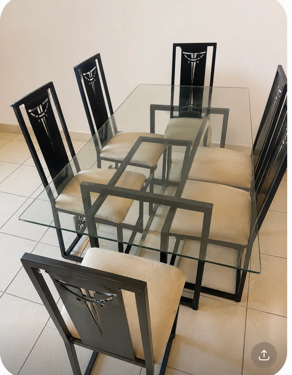 Dinning table& chair - Image 1