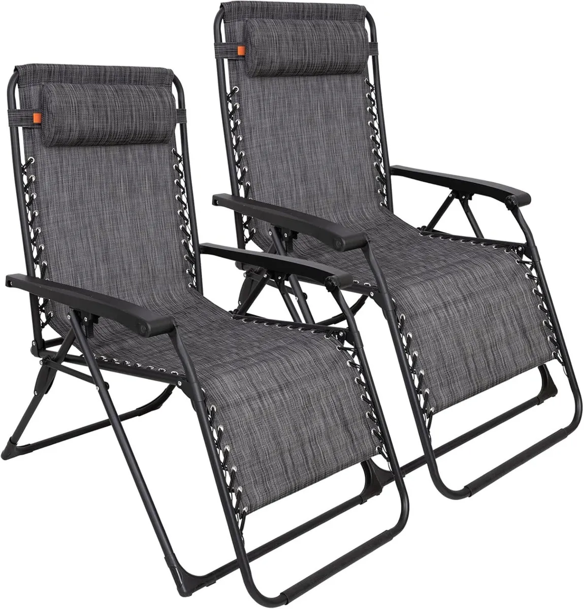 Zero Gravity Chairs Up to 180KG (Set of 2) - Image 1