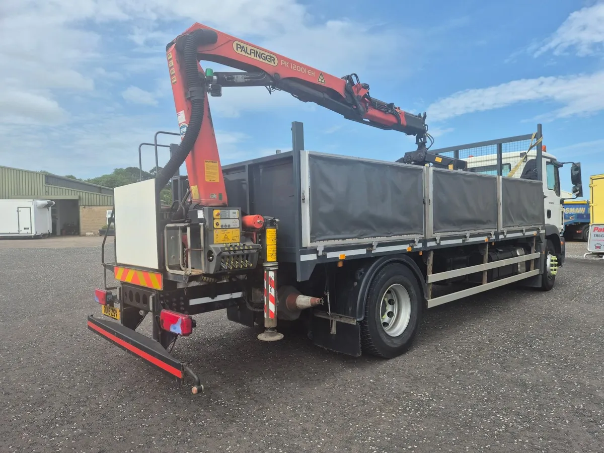 MAN 18.250 Block truck Palfinger crane 203000 kms - Image 3
