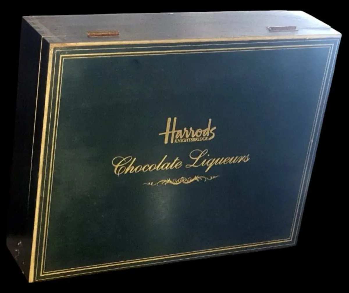 Vintage Harrods Wooden Gift Box - Image 3