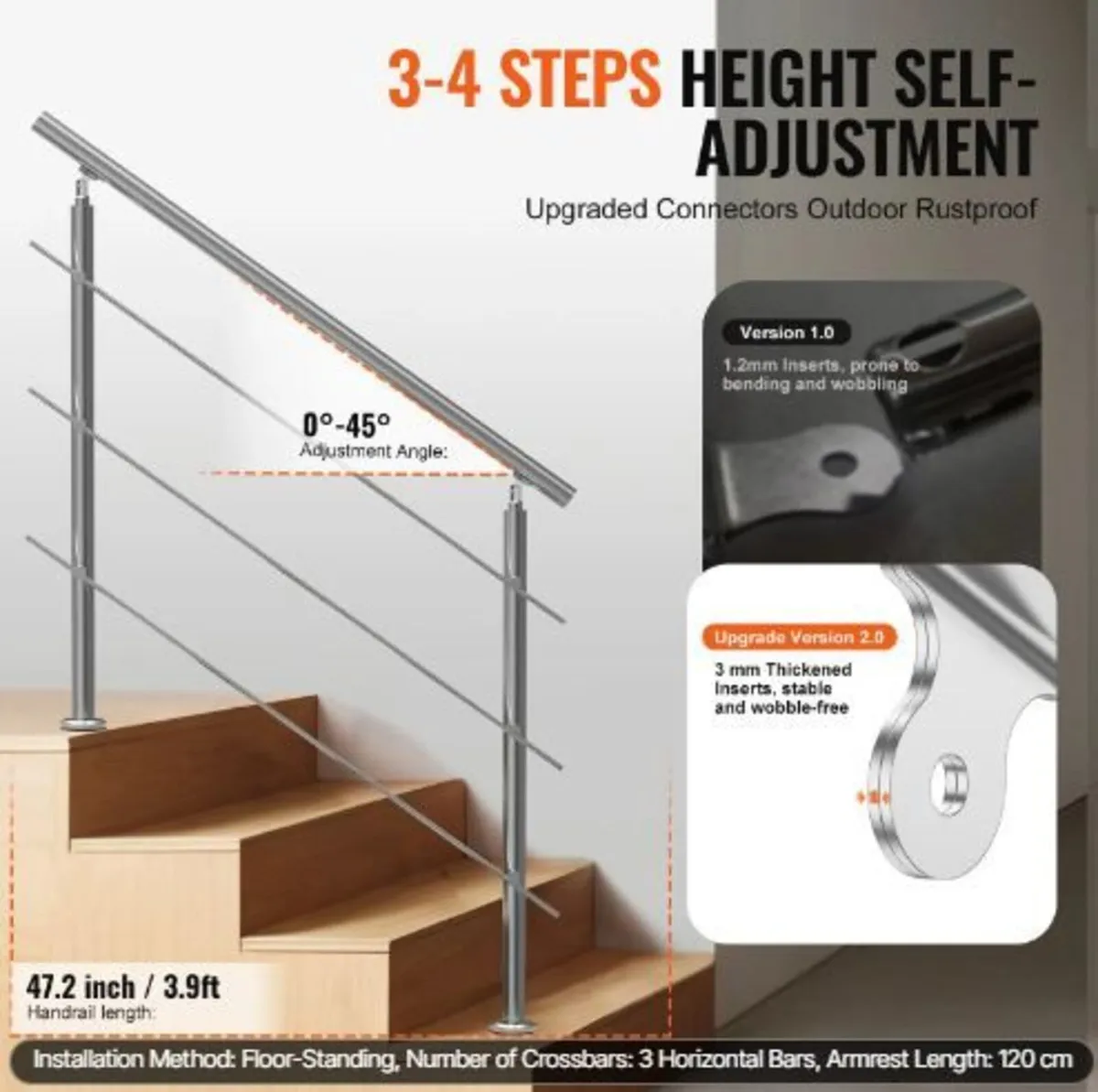 Handrails for Outdoor Steps - Image 1