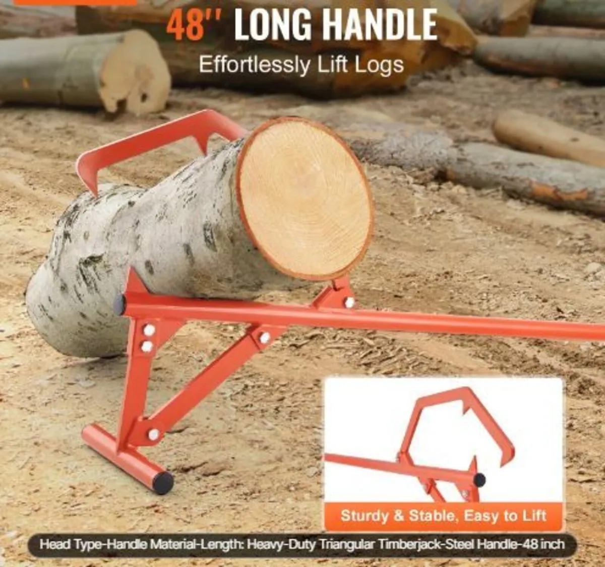 Timberjack, 46.5 in, Heavy Duty Steel - Image 2