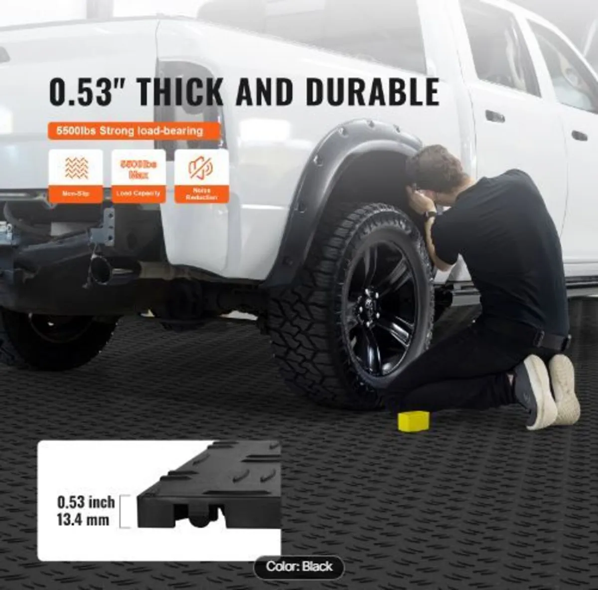 Garage Tiles Interlocking, 12 x 12 x 0.53 inch 25 - Image 2