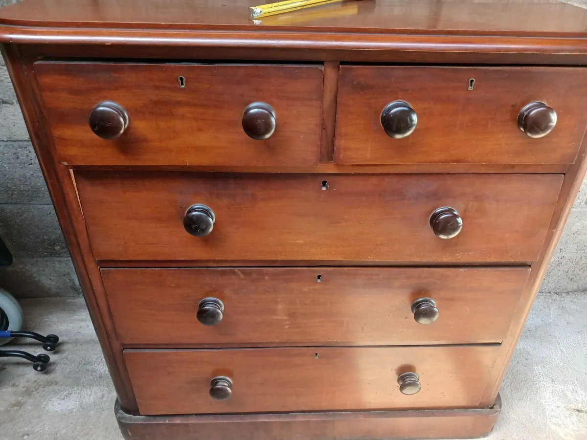 Antique Chest of Drawers/ Tall Boy - Image 2