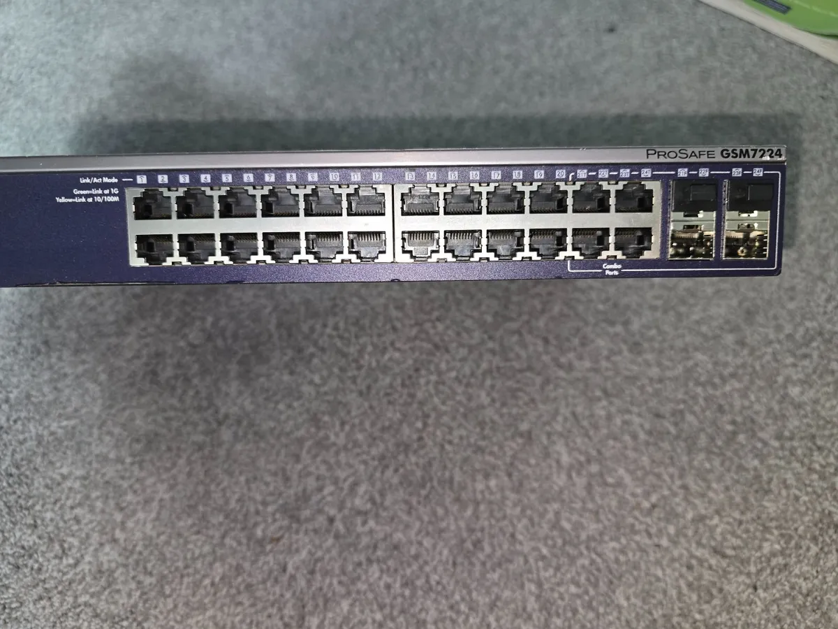 Netgear Switch GSM7224