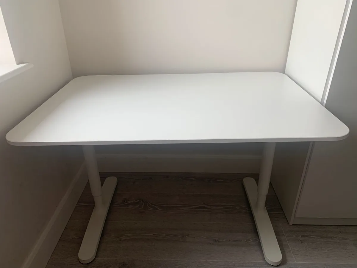 IKEA BEKANT Desk 120x80 cm (White) - Great Conditi - Image 2