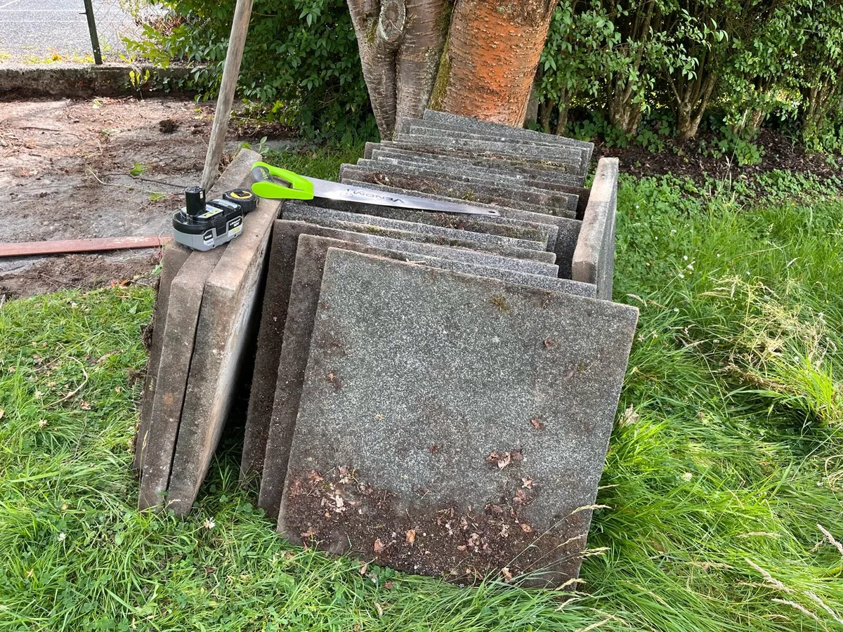 Reserved Concrete Paving Slabs - 59 no. - 20sq.m. - Image 3