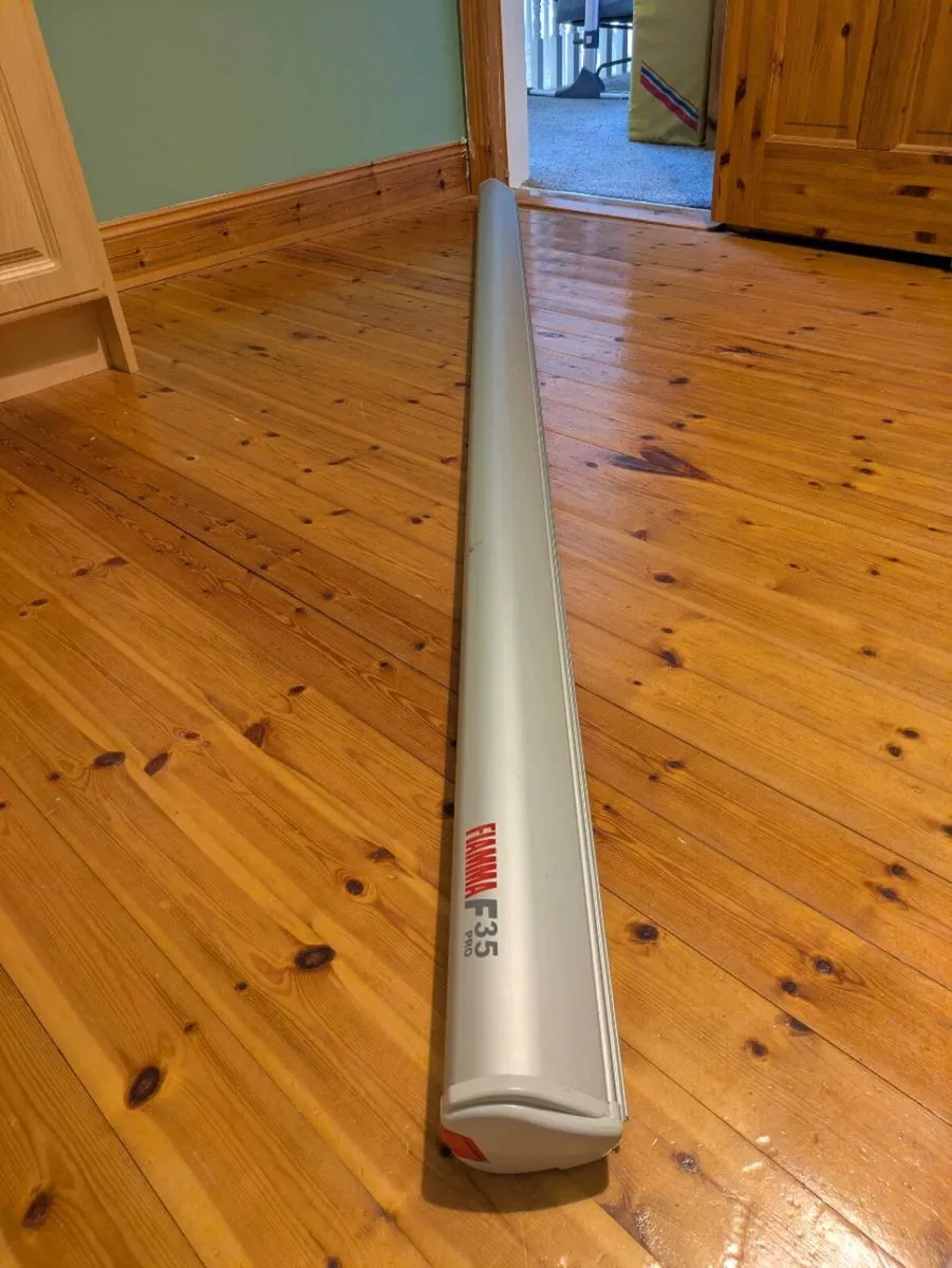 Fiamma F35 Pro 250 Awning – Titanium / Royal Grey - Image 2