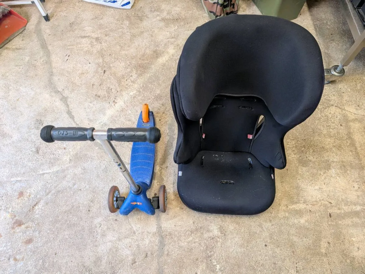 Car seat + scooter - Image 2