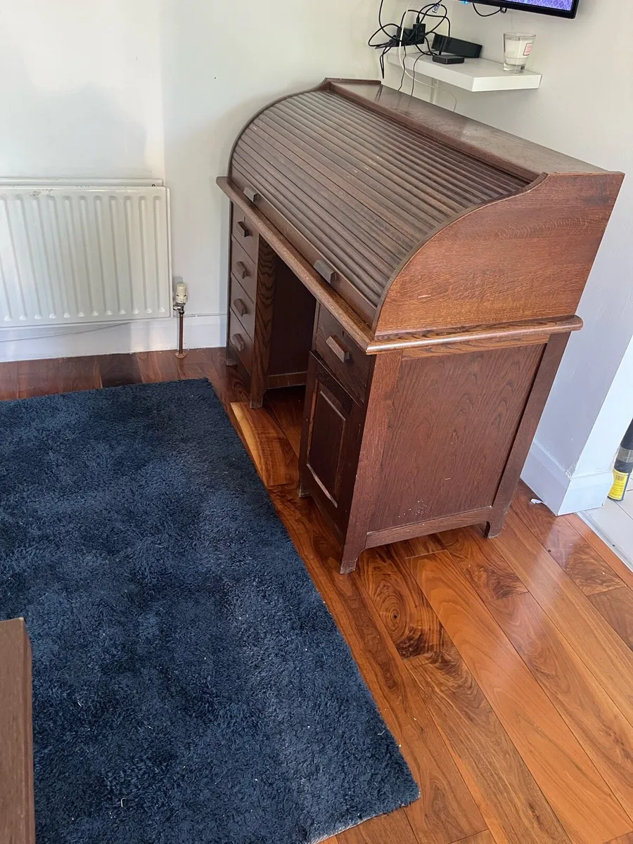Vintage bureau  desk - Image 3