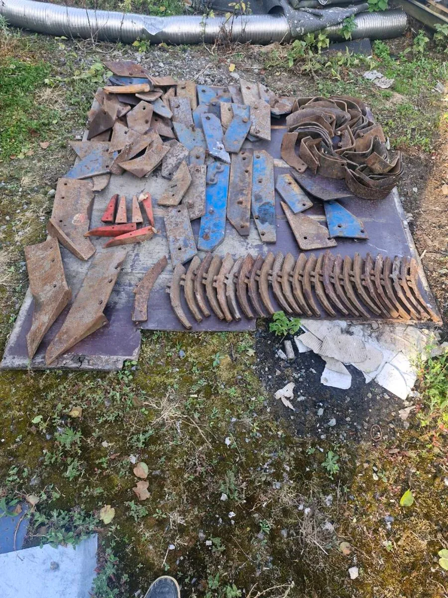 NEW  RANSOMES PLOUGH Parts.  And rotavator blades - Image 1