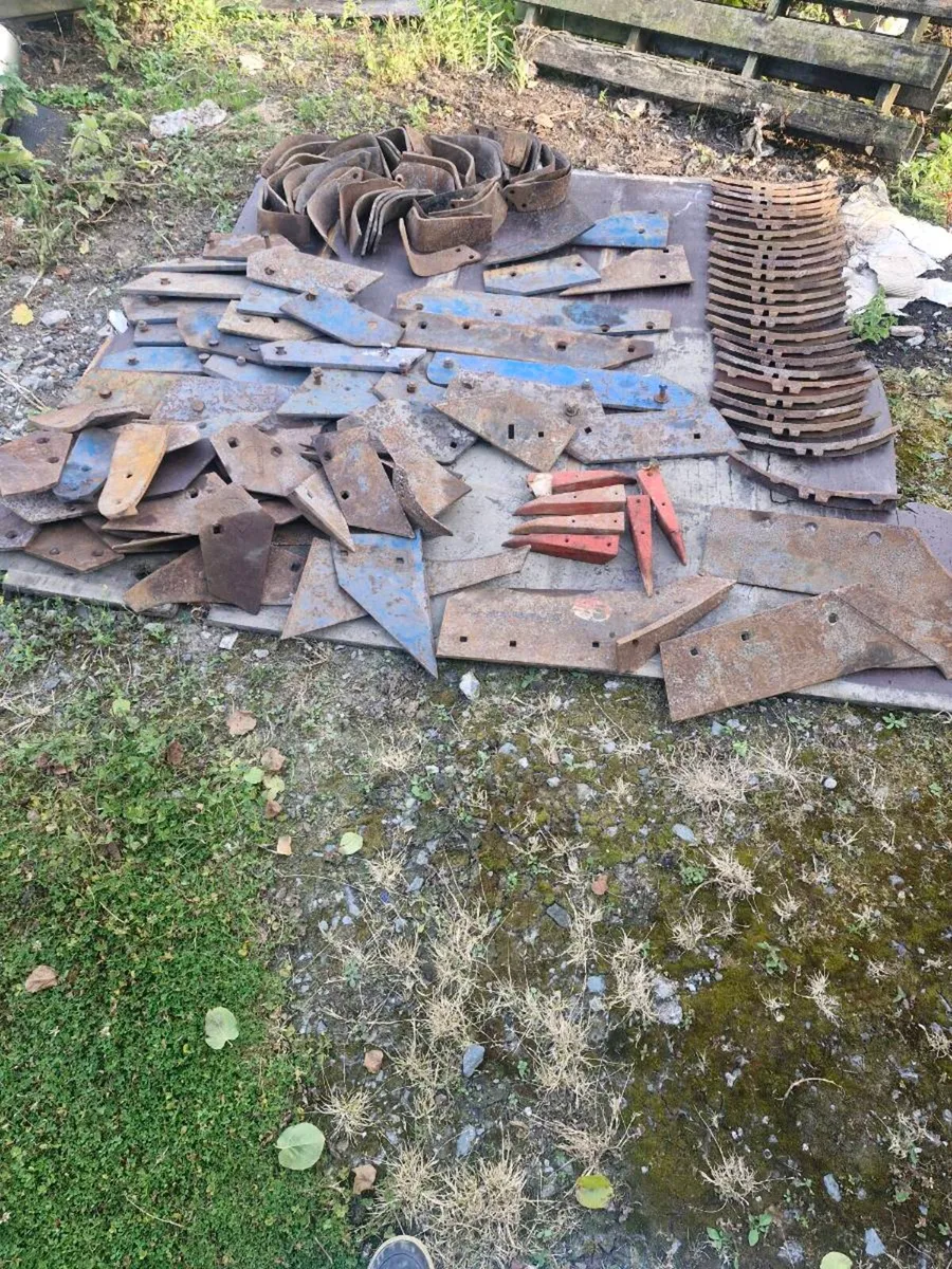 NEW  RANSOMES PLOUGH Parts.  And rotavator blades - Image 2