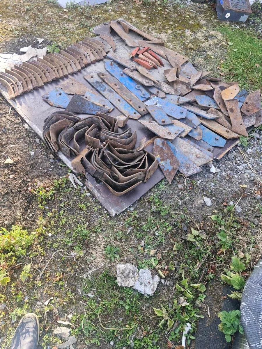 NEW  RANSOMES PLOUGH Parts.  And rotavator blades - Image 3