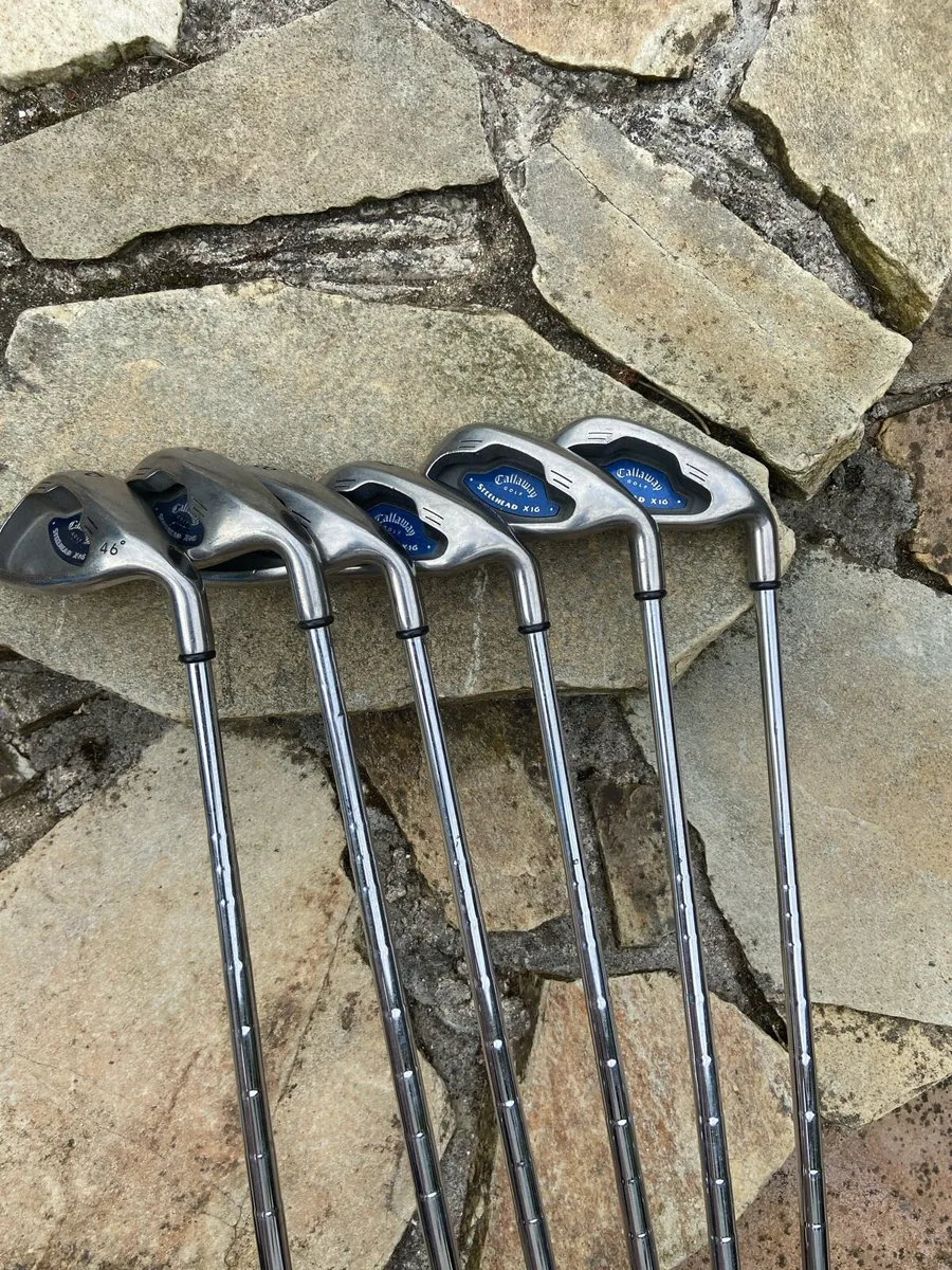 Callaway. Steelhead. X16. Irons. - Image 1