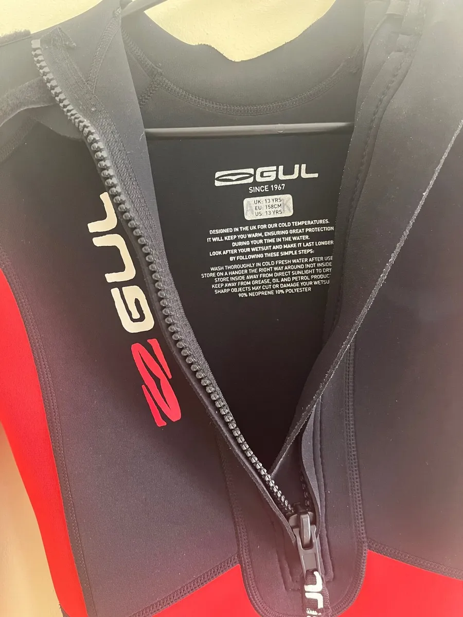 Boys Full Length Wet Suit - Image 2