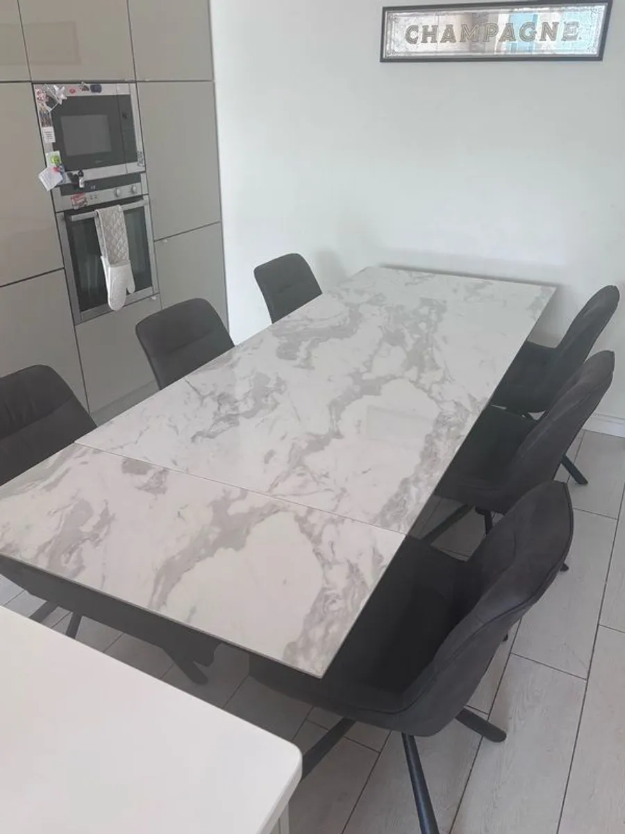 Dining Table and Chairs - Image 1