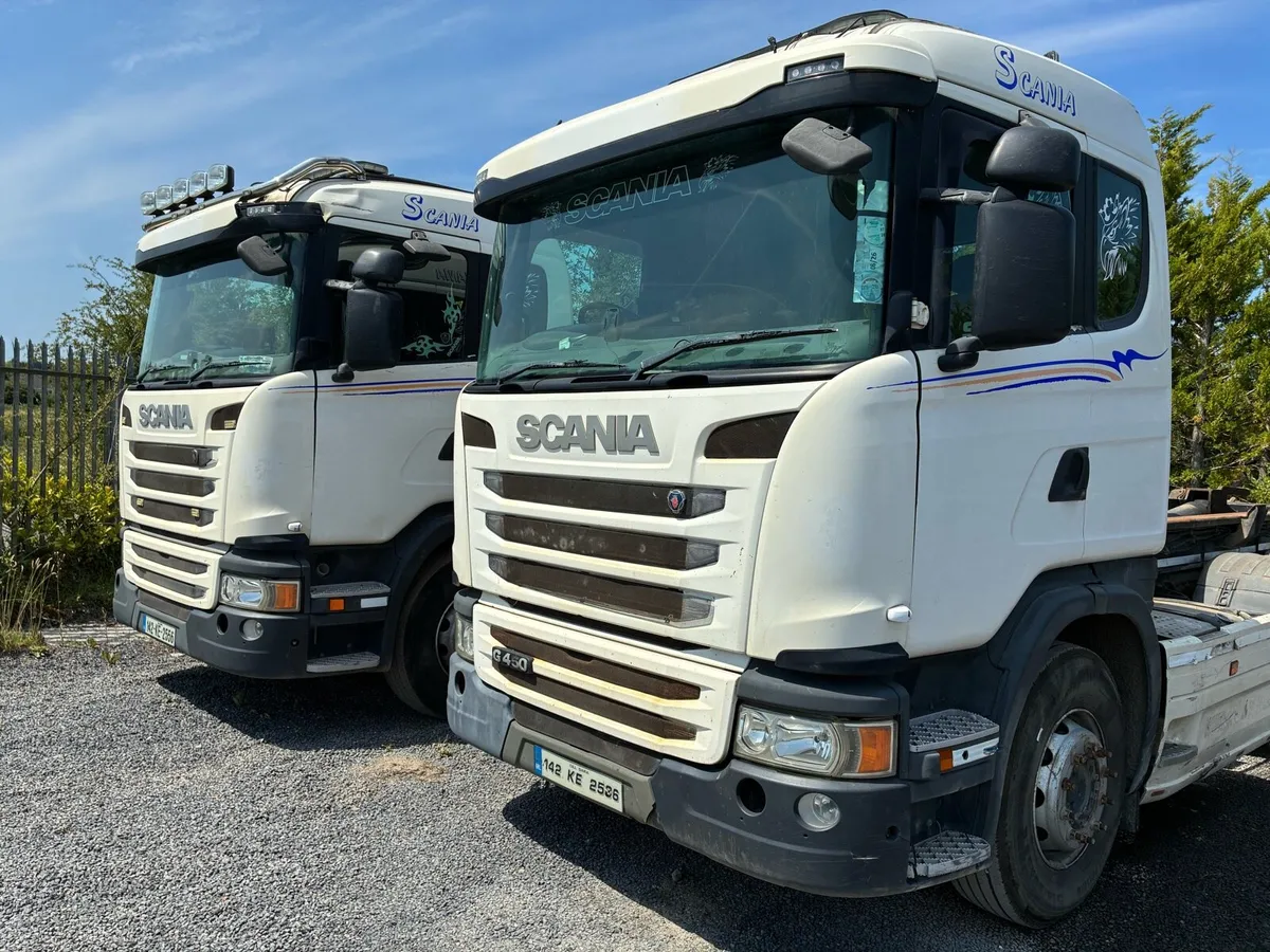 SCANIA G410 automatic roll on waste trucks hooks r - Image 3