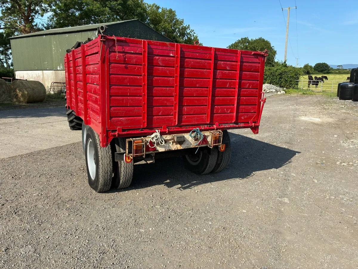 12FT X 7FT TIPPING TRAILOR - Image 2